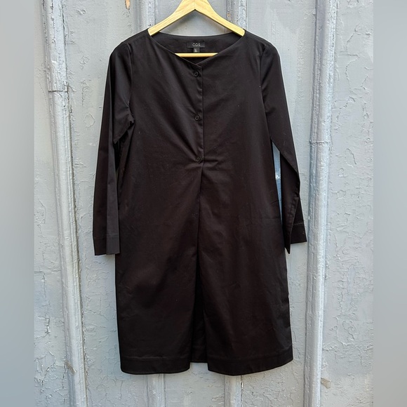 COS A-Line Dress With Front Pleat, size 4 - Picture 3 of 10